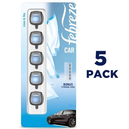Febreze Car Clips Assorted 5 Units