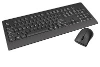 Klip Xtreme - Keyboard and mouse set - English