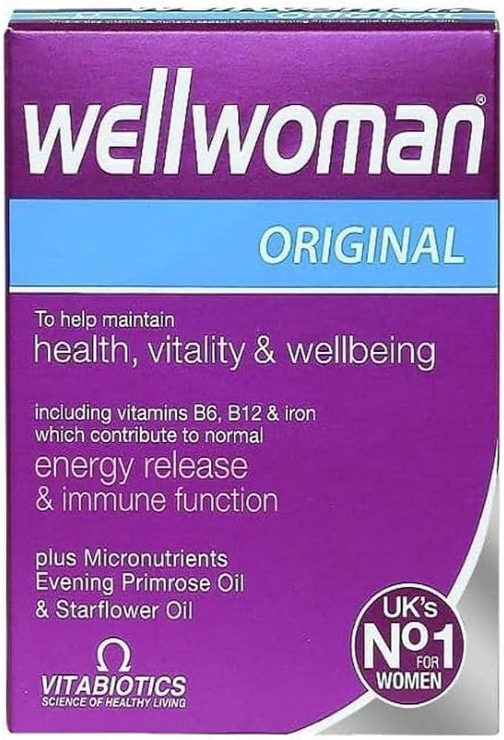 Wellwoman Original Vitabiotics Evening Primrose & Sunflower Oil, 30caps