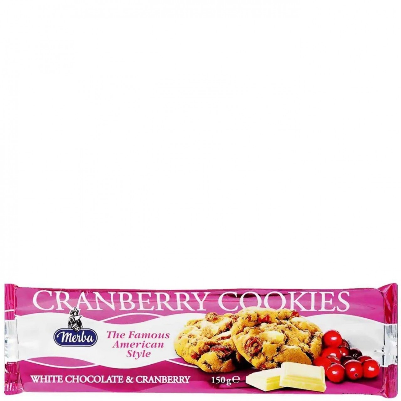 MERBA COOKIES CRANBERRY 150g