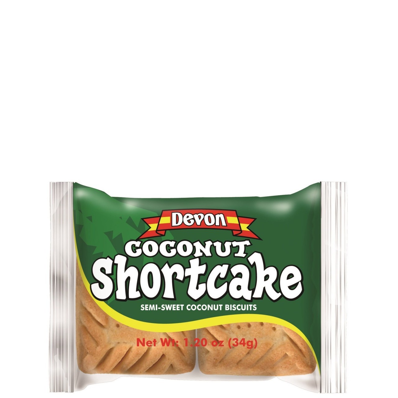 DEVON SHORTCAKE COCONUT 34g