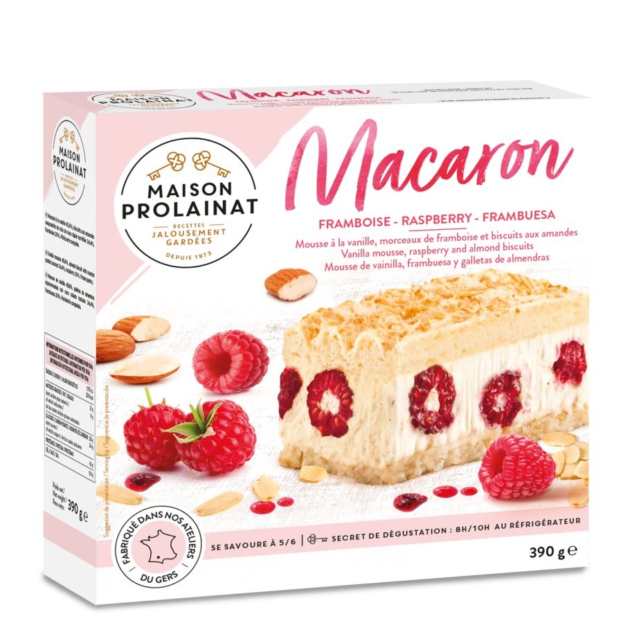 MAISON PROLAINAT MACARON RASPBERRY 390g