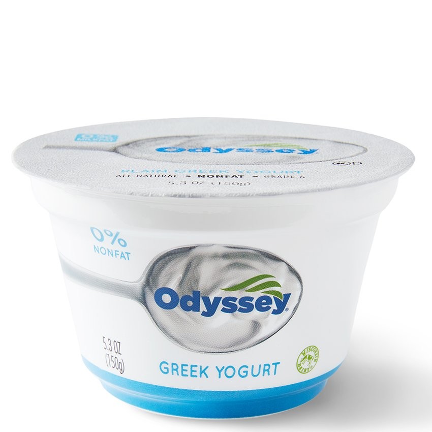 ODYSSEY GREEK YOGURT PLAIN 0% 5.3oz