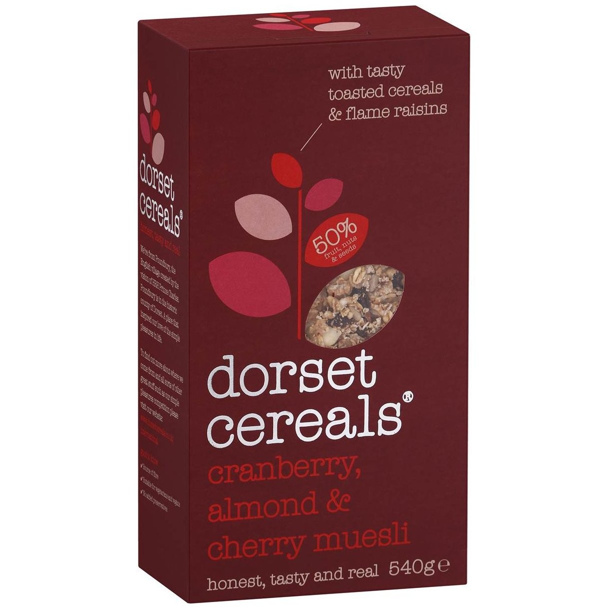 DORSET MUESLI CRAN CHERRY ALMOND 540g