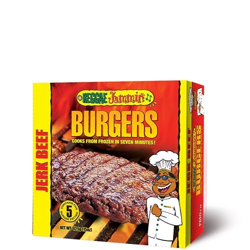 REGGAE JAMMIN BURGER BEEF JERK 15oz