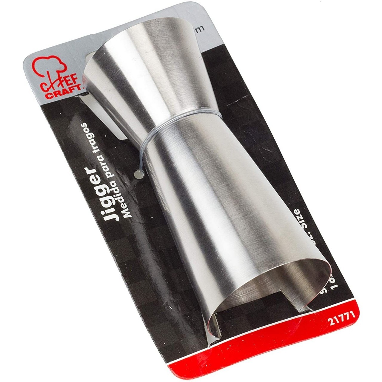 CHEF CRAFT S/S BAR JIGGER 1ct