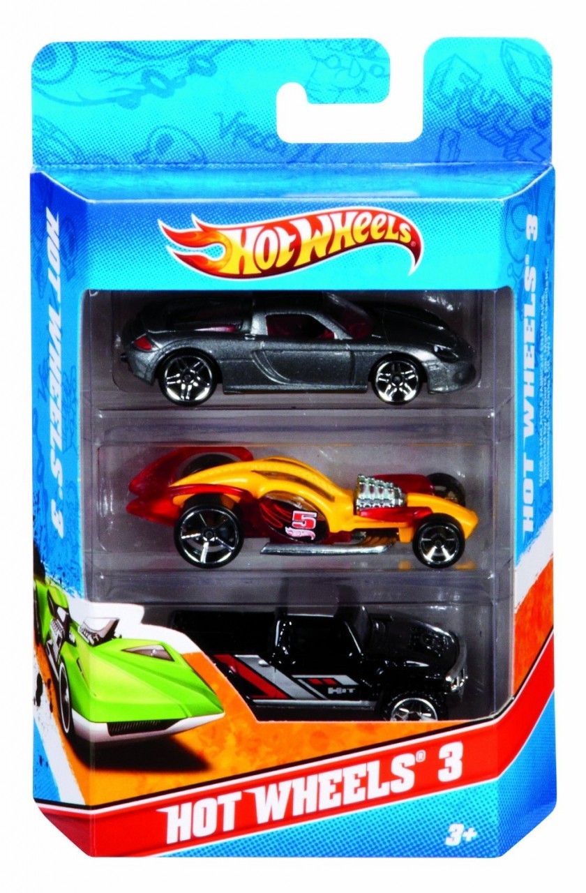 Hot Wheels 3 pack