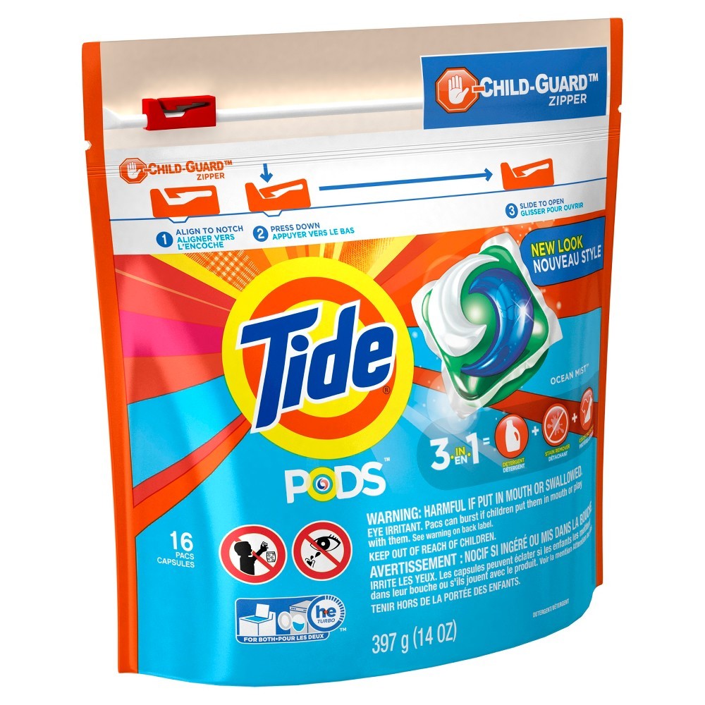 TIDE PODS OCEAN MIST 16s