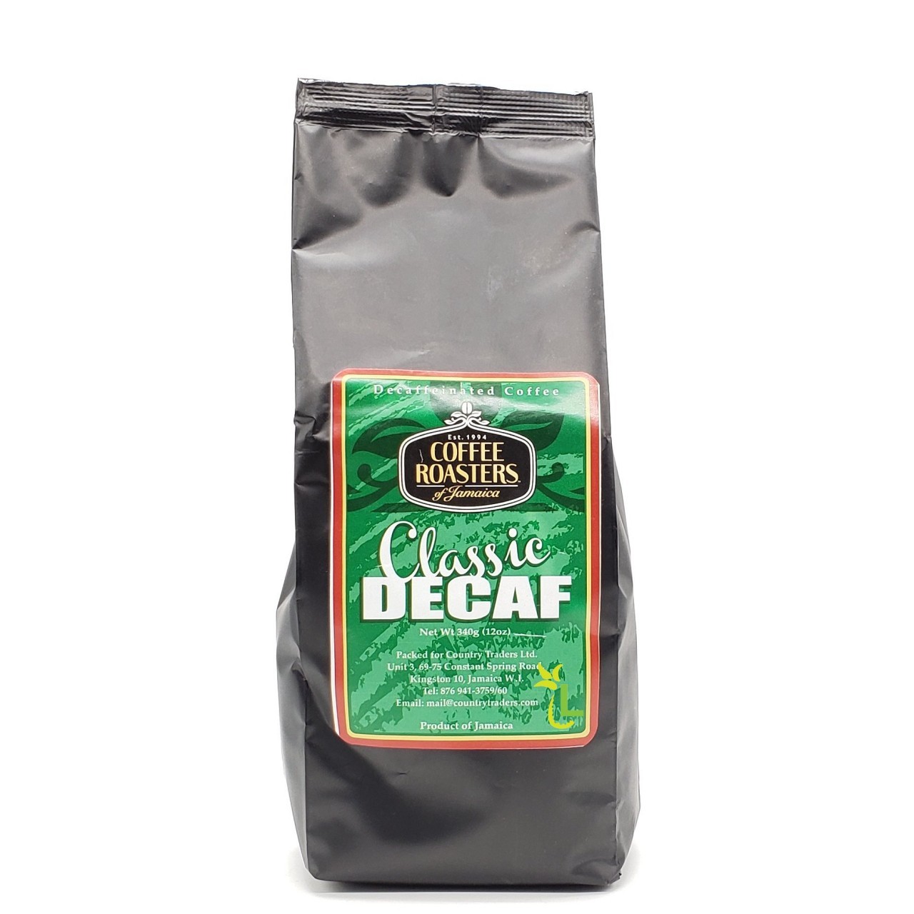 COFFEE ROASTERS CLASSIC DECAF 12oz