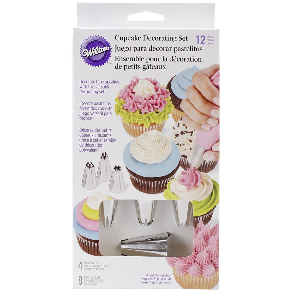 Wilton Cupcake Decorating Set, 12pcs