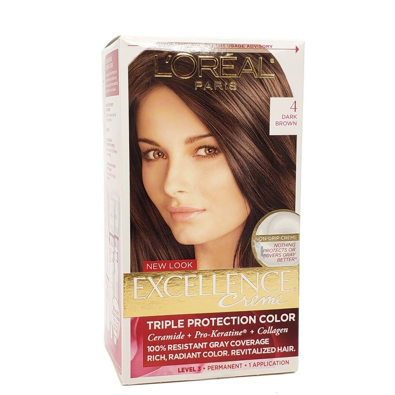 LOREAL EXCEL DARK BROWN #4