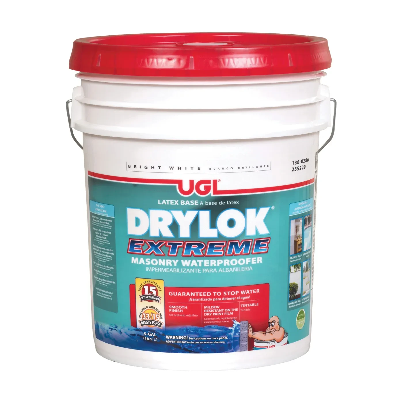 19 ltr. White Masonry Extreme Waterproofer #28615