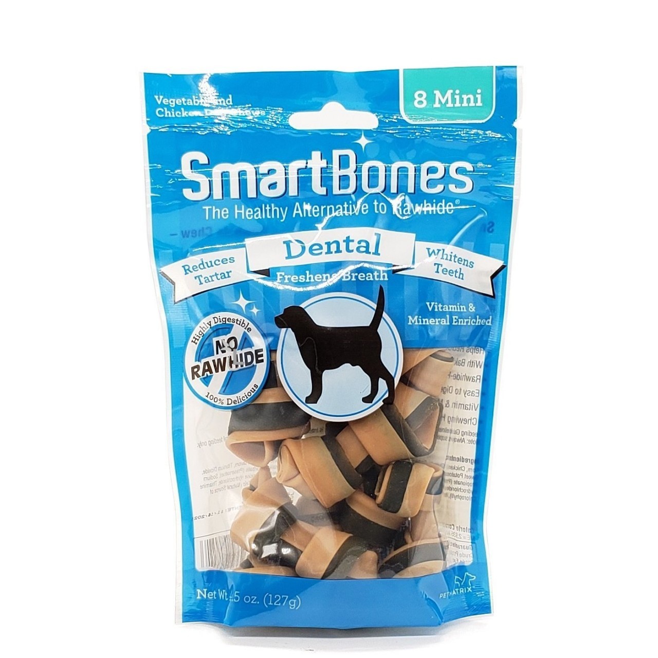 SMART BONES MINI DENTAL VEG & CHICK 8ct