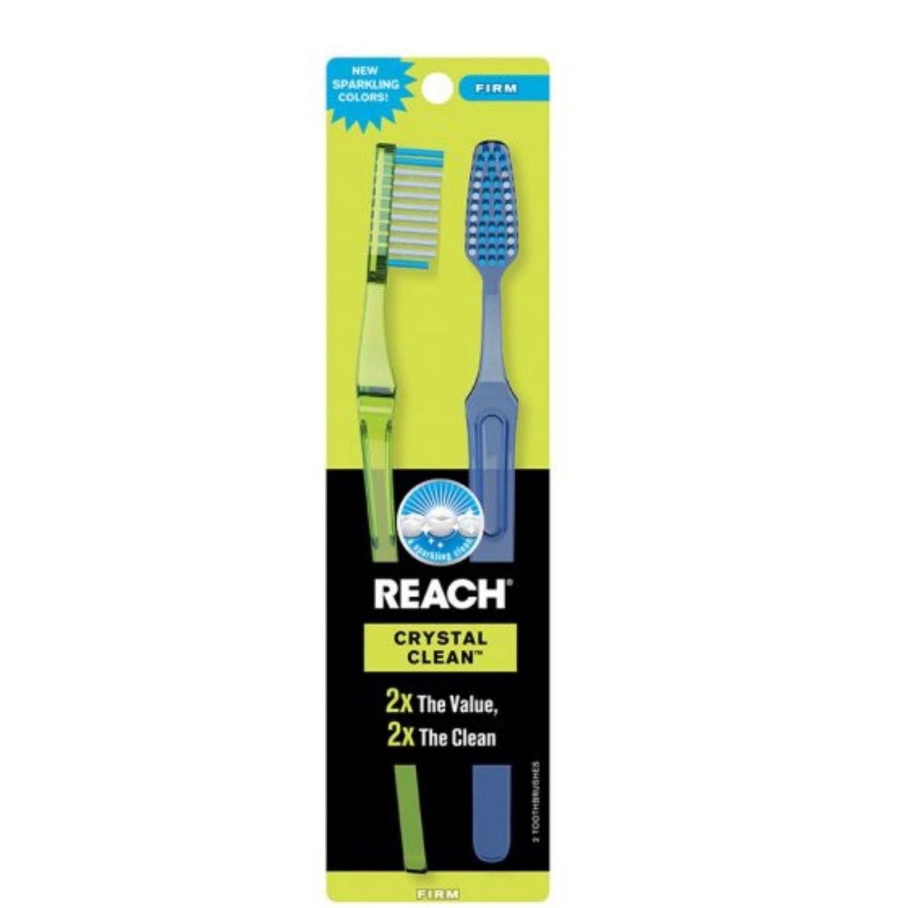 REACH CRYSTAL CLEAN FIRM 2pk