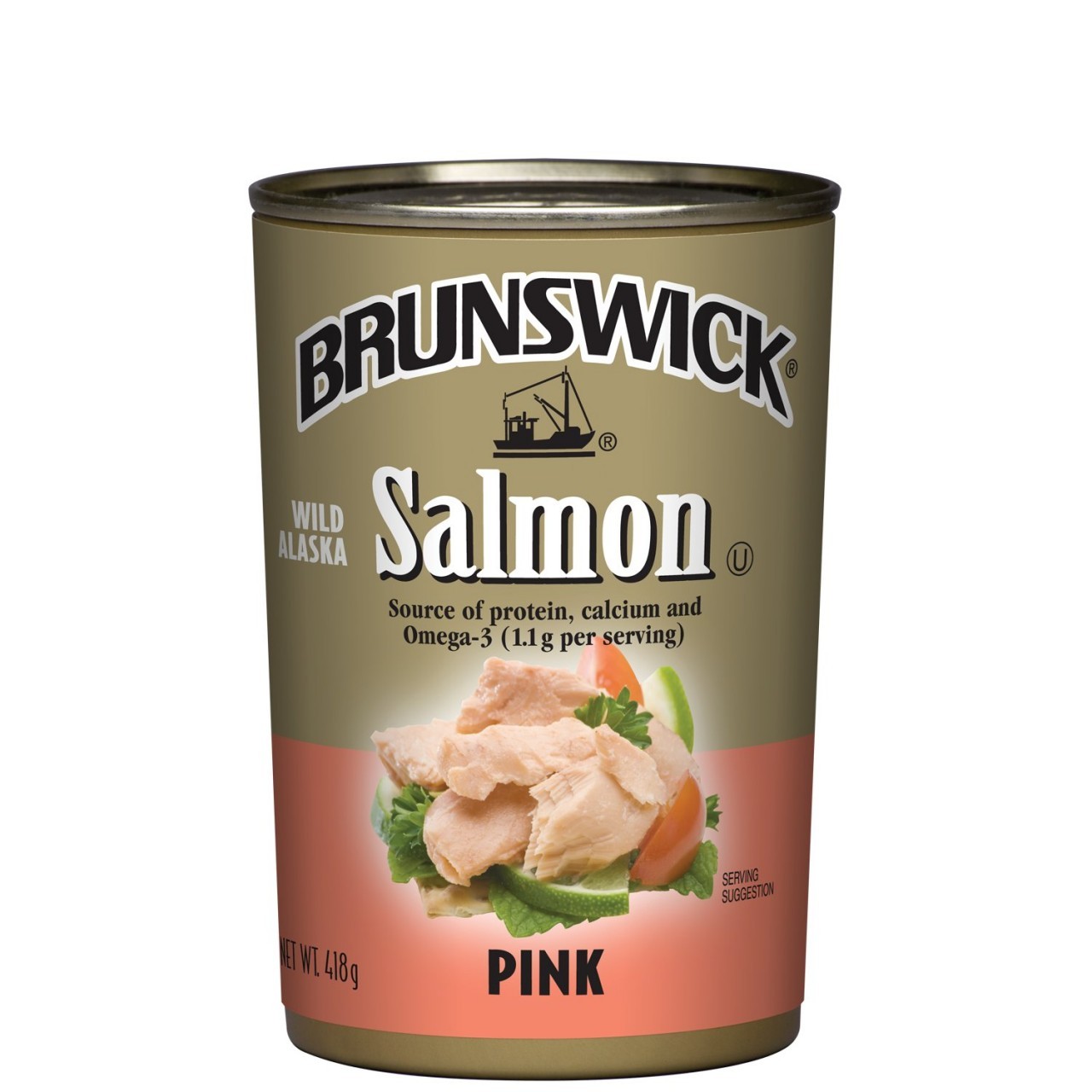 BRUNSWICK SALMON PINK WILD 418g