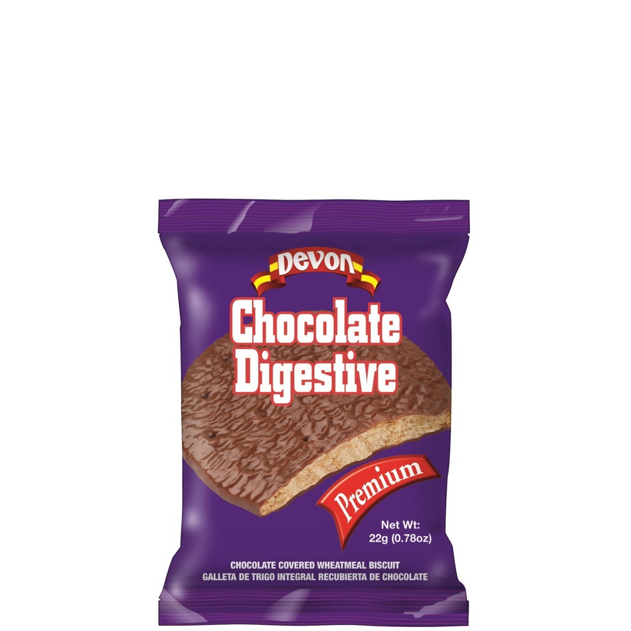 DEVON DIGESTIVE CHOCOLATE 22g