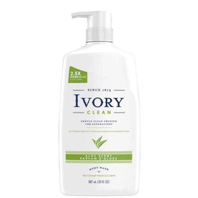 IVORY BODY WASH ALOE 30oz