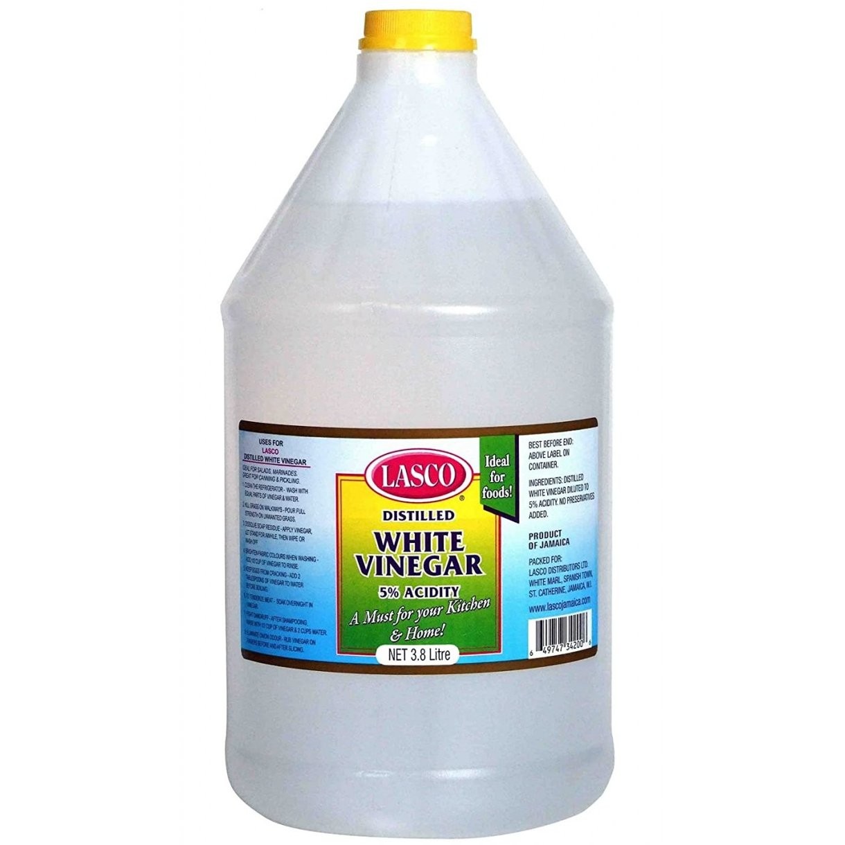 LASCO WHITE VINEGAR 3.8L
