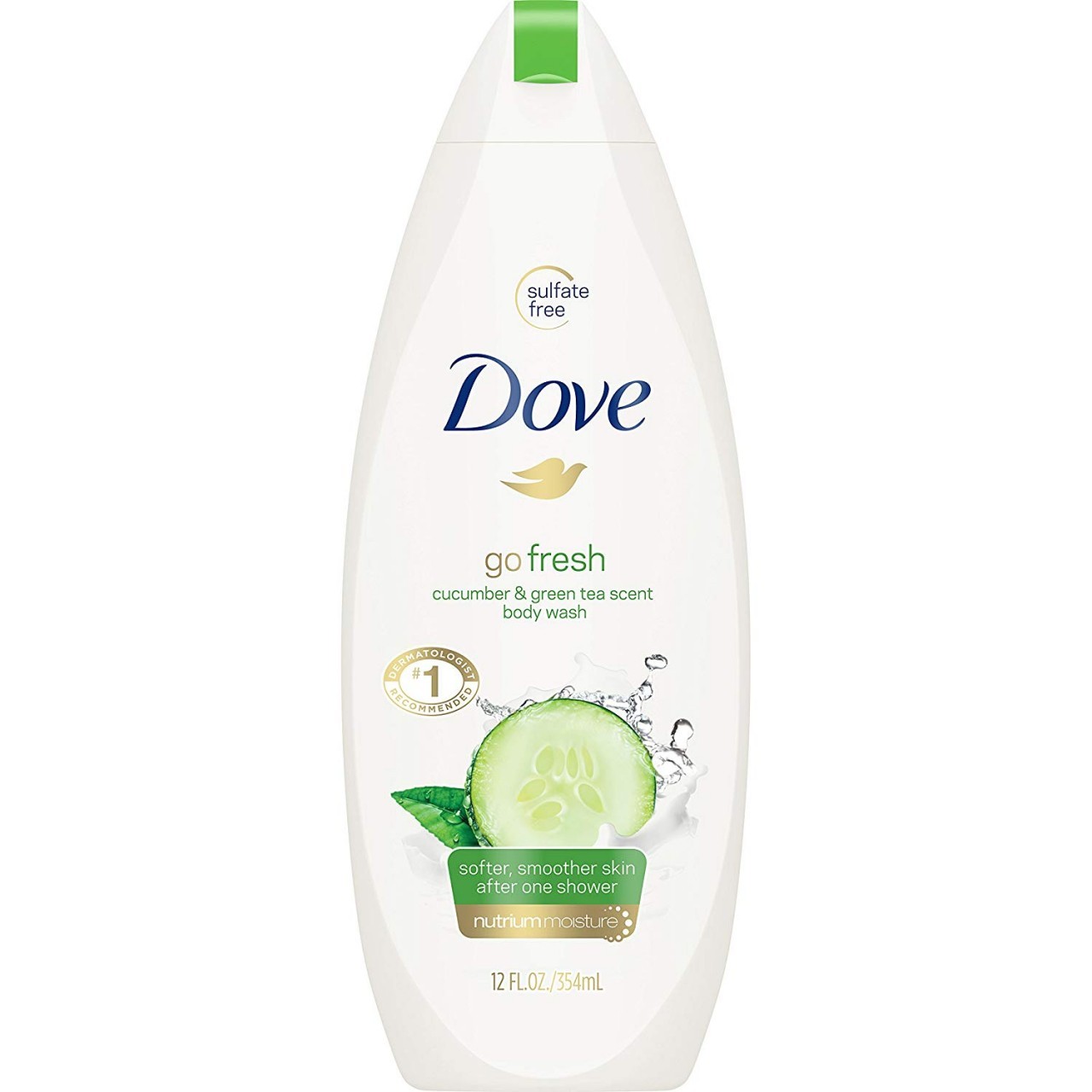 DOVE BODY WASH CUCU GO FRESH 24oz