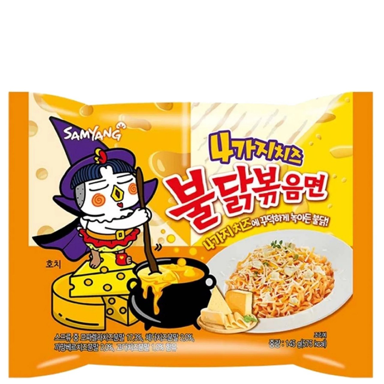 SAMYANG RAMEN QUATTRO CHEESE 145g