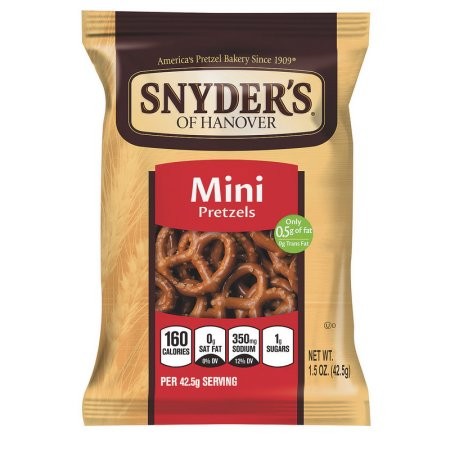 SNYDERS PRETZELS MINI 1.5oz