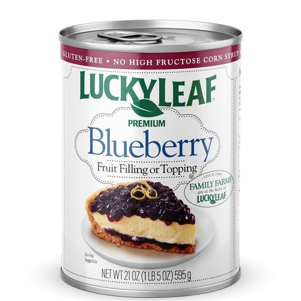 LUCKY LEAF FILLING BLUEBERRY 21oz