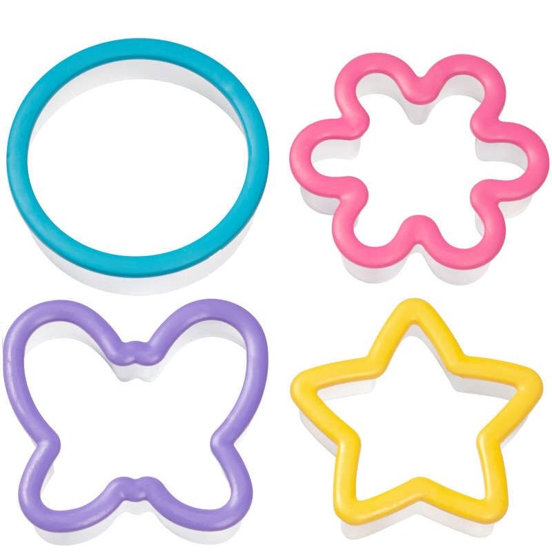 WILTON GRIPPY COOKIE CUTTER SET 4pc
