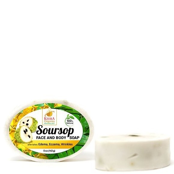 KEERA ORGANICS SOAP SOURSOP 5oz