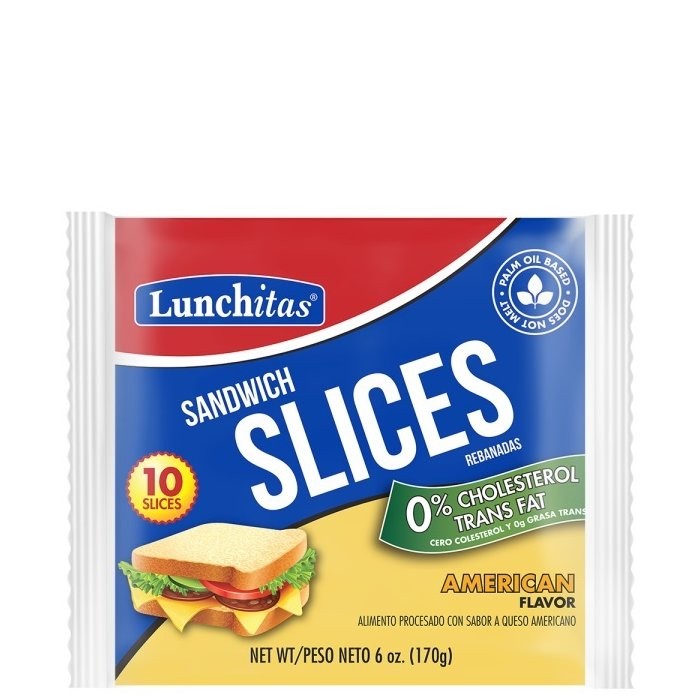 LUNCHITA SLICES YELLOW AMERICAN 6oz