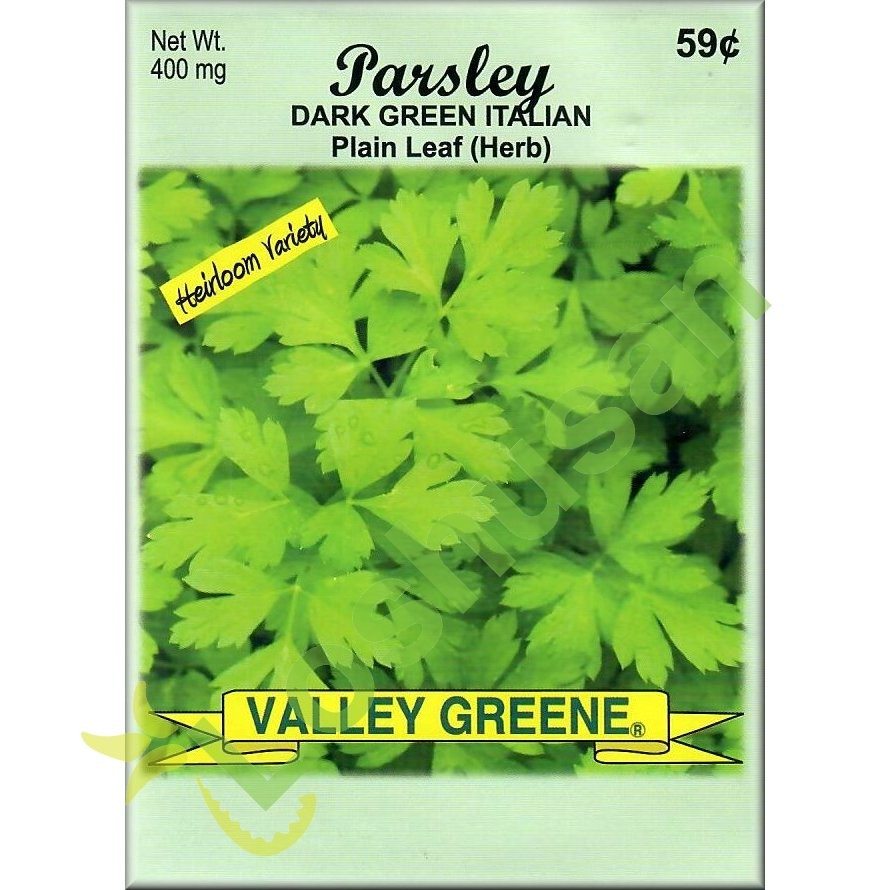 VALLEY GREENE SEEDS PARSLEY ITALIA 400mg