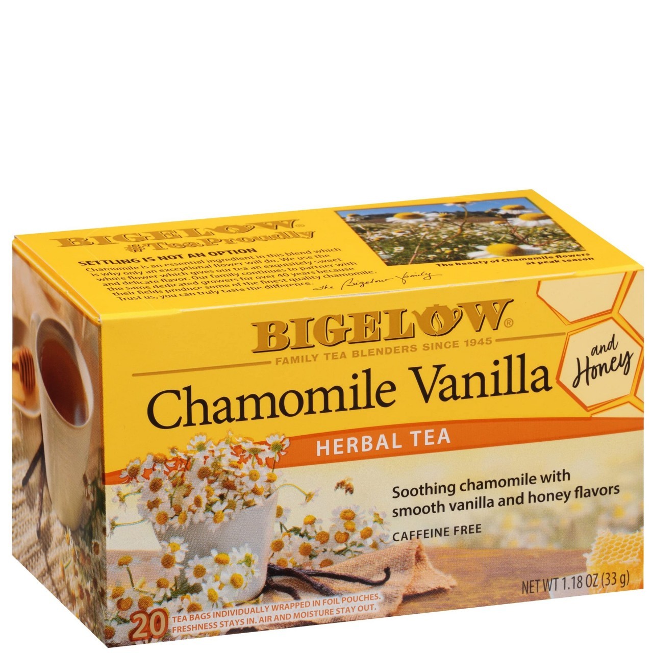 BIGELOW TEA HERB CHAM VAN HONEY 20s