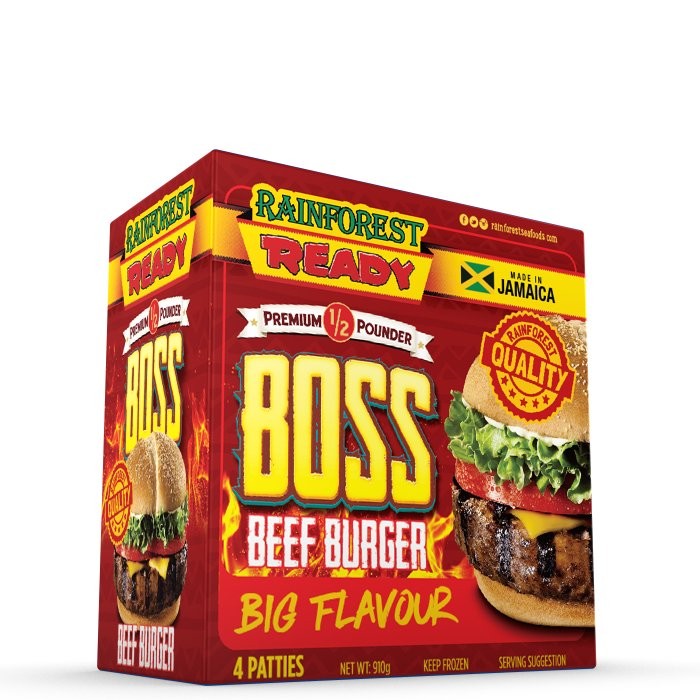 RAINFOREST READY BURGER BOSS 908g