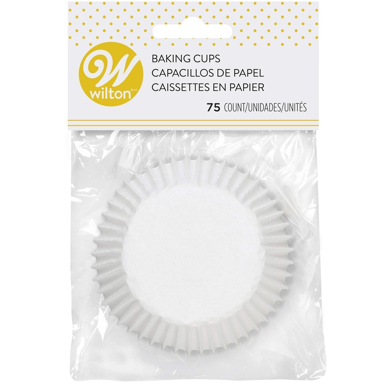 WILTON BAKING CUPS 75x2in