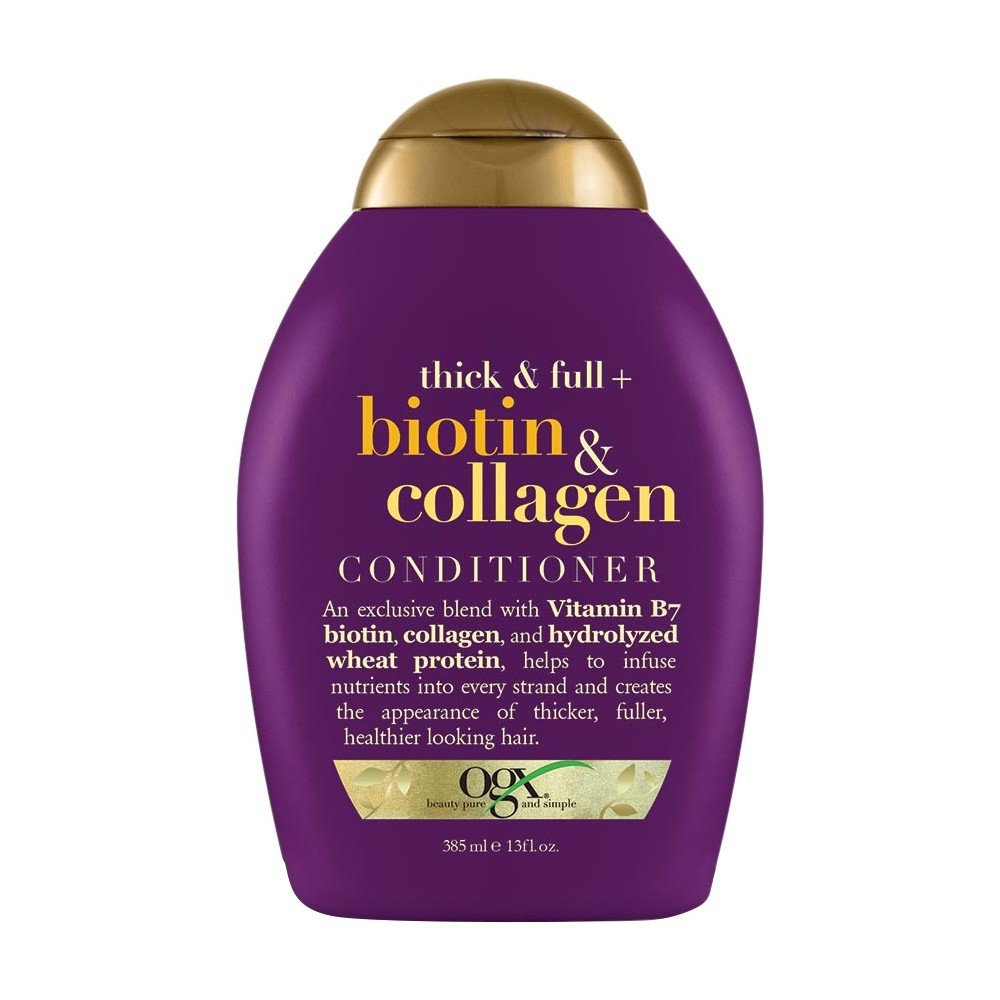 OGX Thick & Full + Biotin & Collagen Conditioner, 13 fl oz