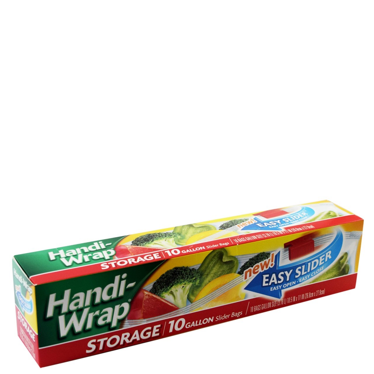 HANDI WRAP BAGS STORAGE GALLON 10s