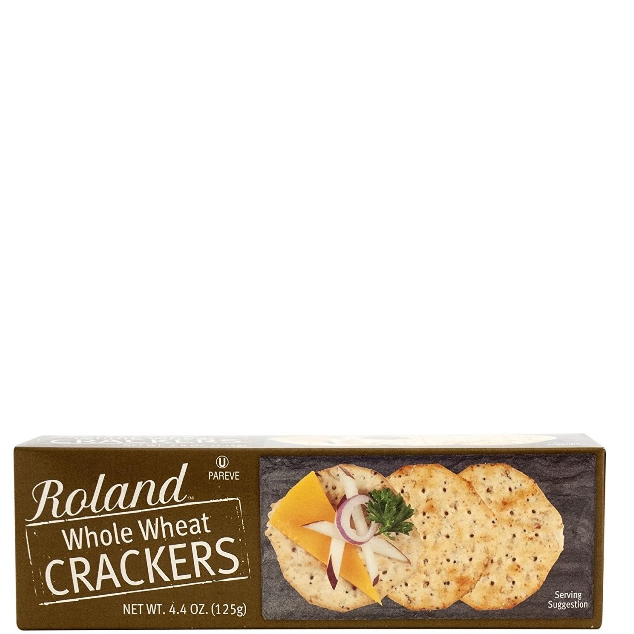 ROLAND WHOLE WHEAT CRACKERS 4.4oz