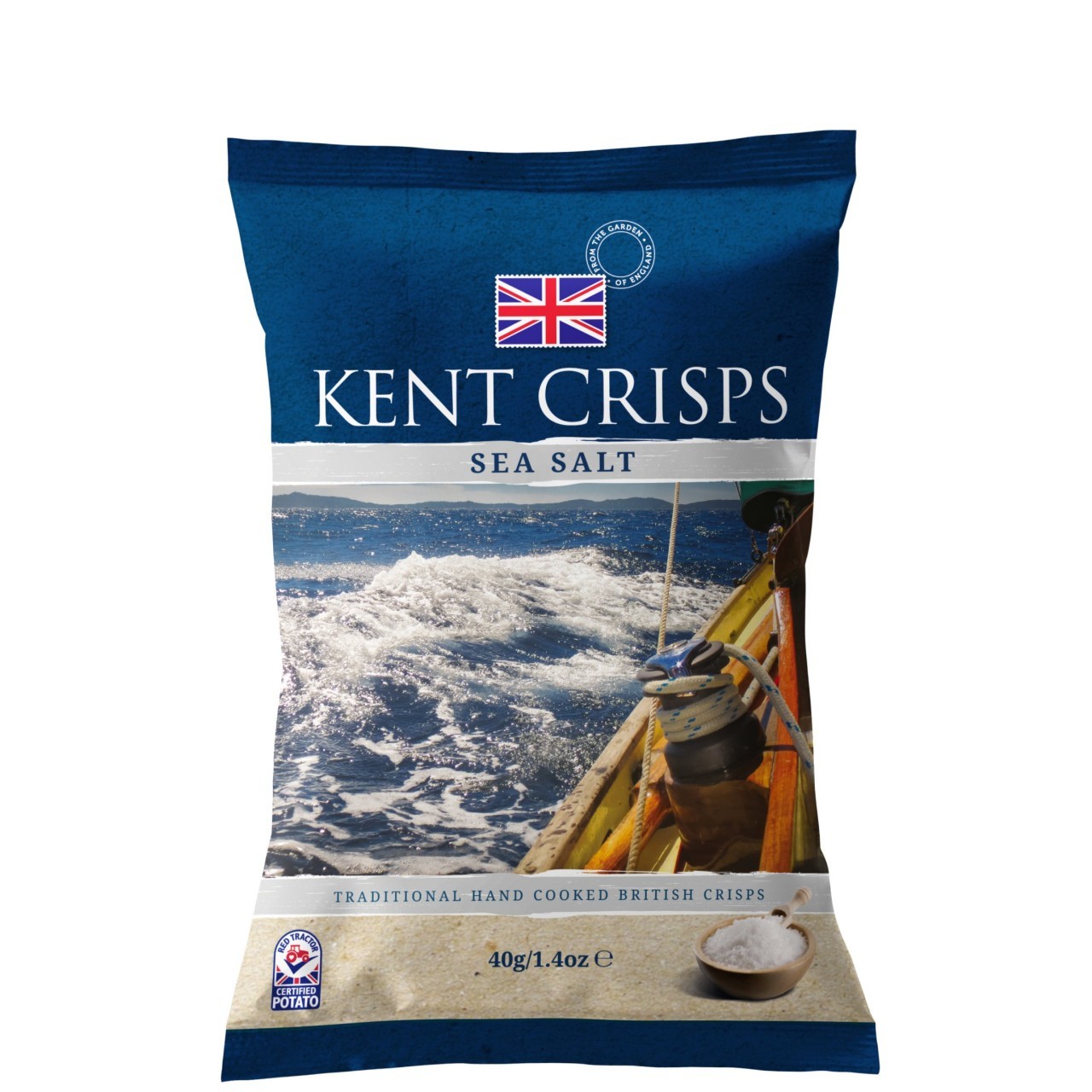 KENT CRISPS SEA SALT 40g