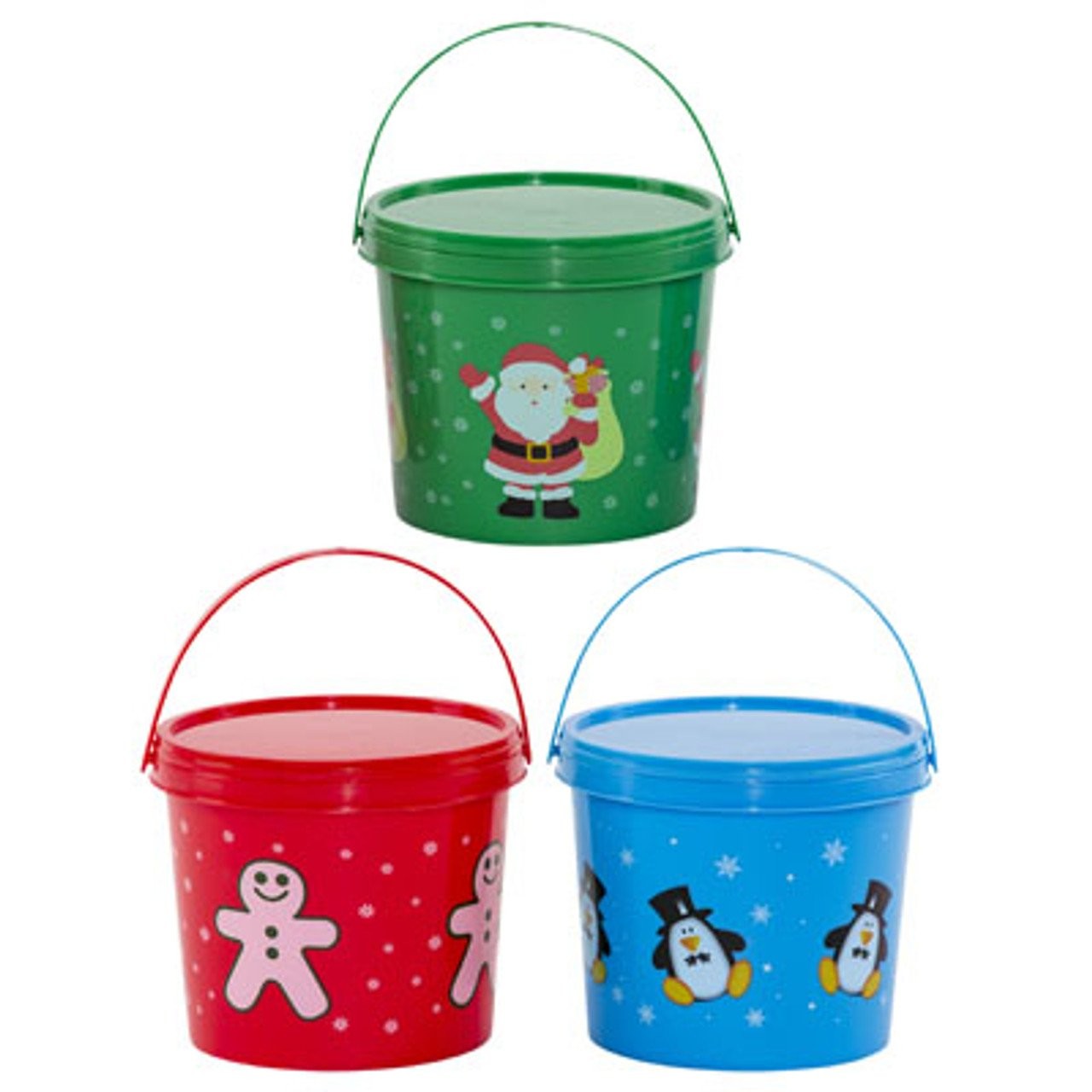 REGENT XMAS CANDY BUCKET 1ct
