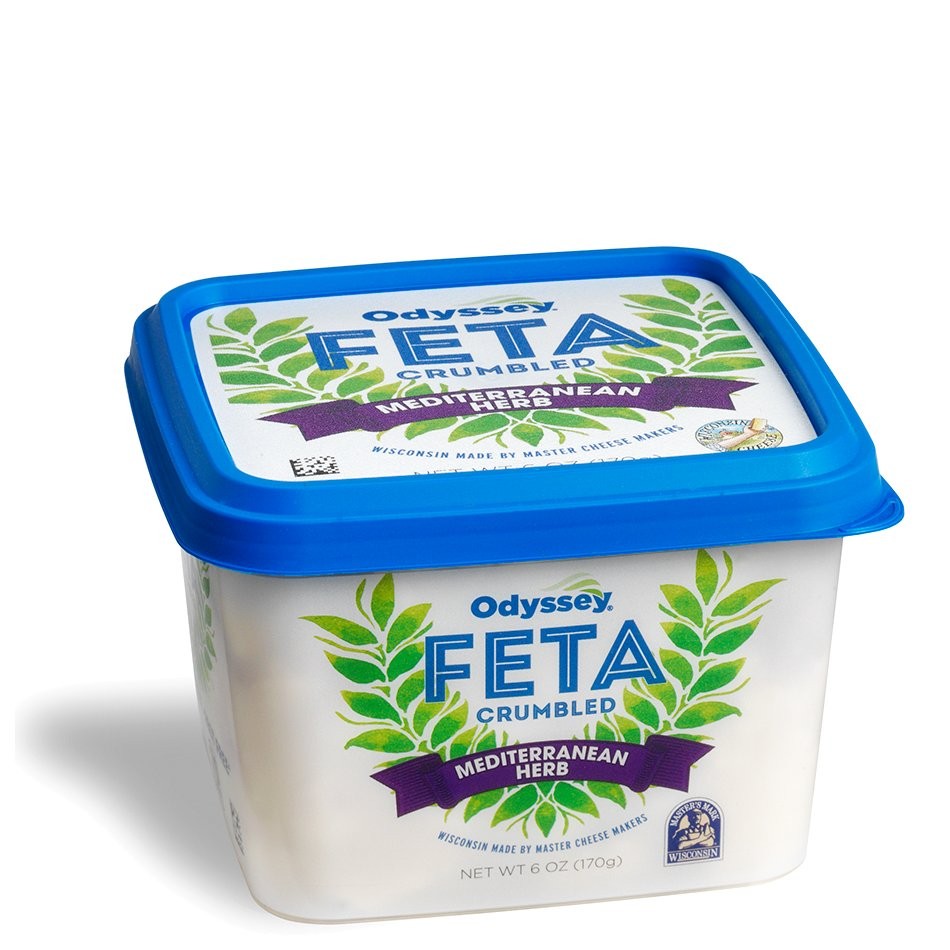 ODYSSEY FETA CRUMBLE HERB 6oz