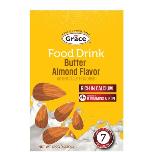 GRACE FOOD DRINK BUTTER ALMOND 120g
