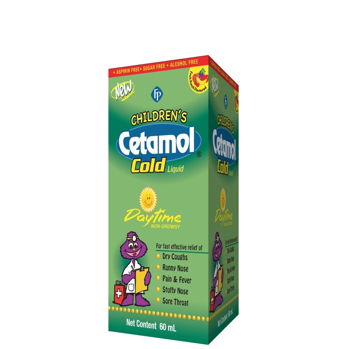 CETAMOL CHILD COLD LIQUID D/T 60ml