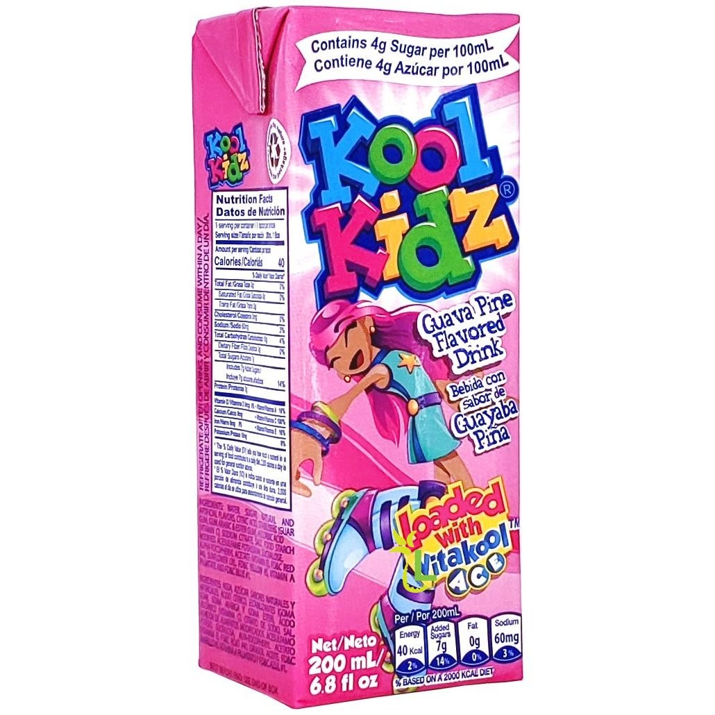 KOOL KIDZ GUAVA PINEAPPLE 200ml
