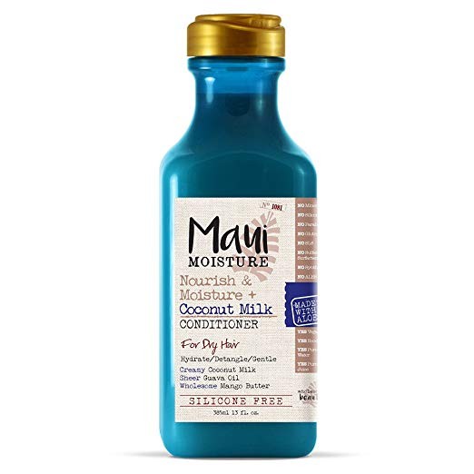 Maui Moisture Nourish & Moisture + Coconut Milk Conditioner, 13 Ounce