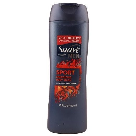 SUAVE BODY WASH MEN SPORT 15oz
