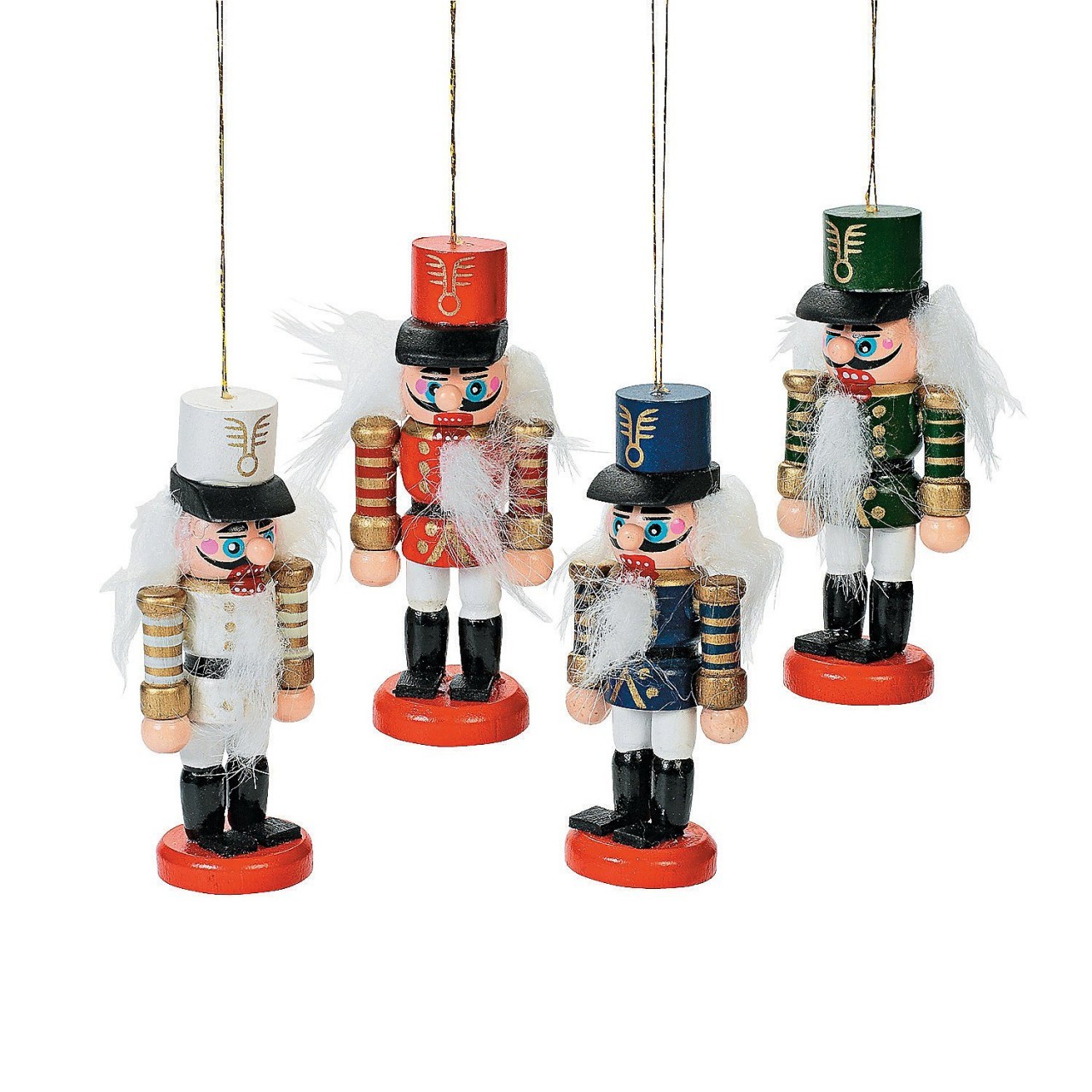OT XMAS ORNAMENT NUTCRACKER 1ct