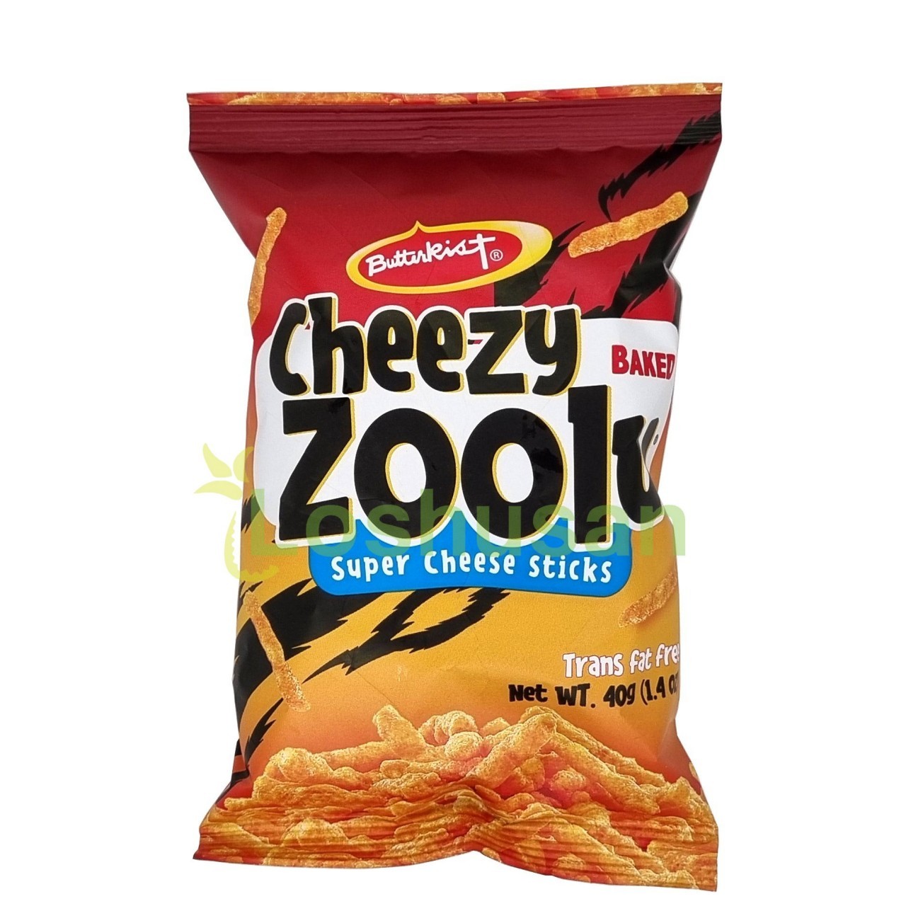 BUTTERKIST CHEEZY ZOOLU STICKS 40g