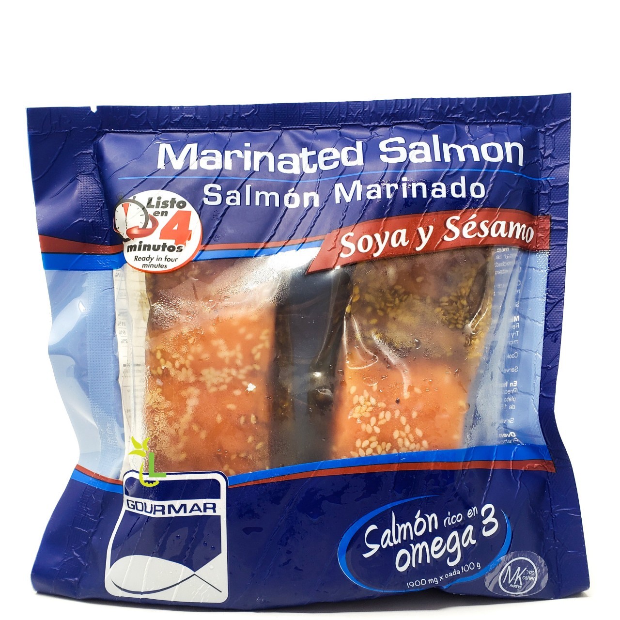 GOURMAR SALMON MARINATED SOY&SESAME 11oz