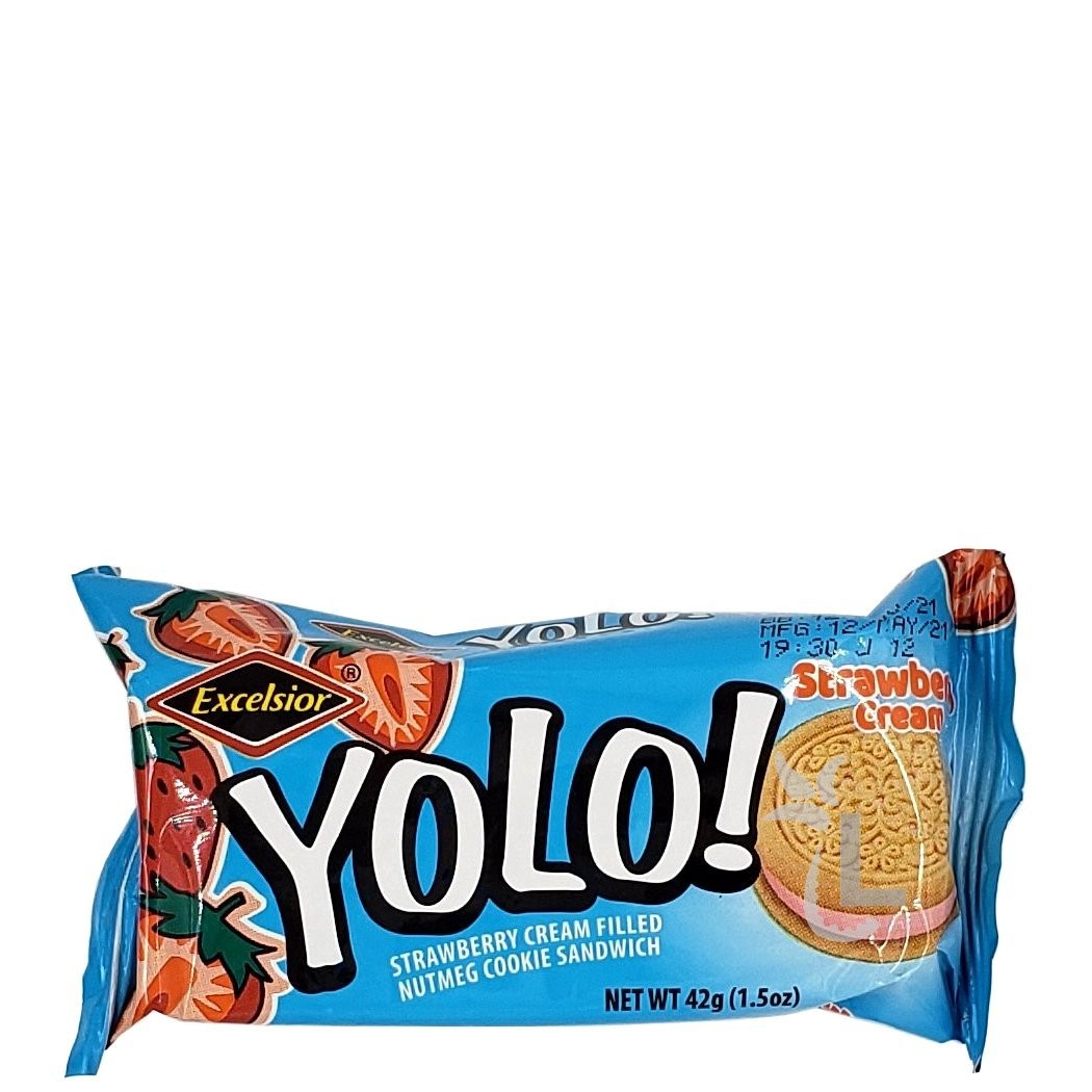 EXCELSIOR YOLO STRAWBERRY CREAM 42g