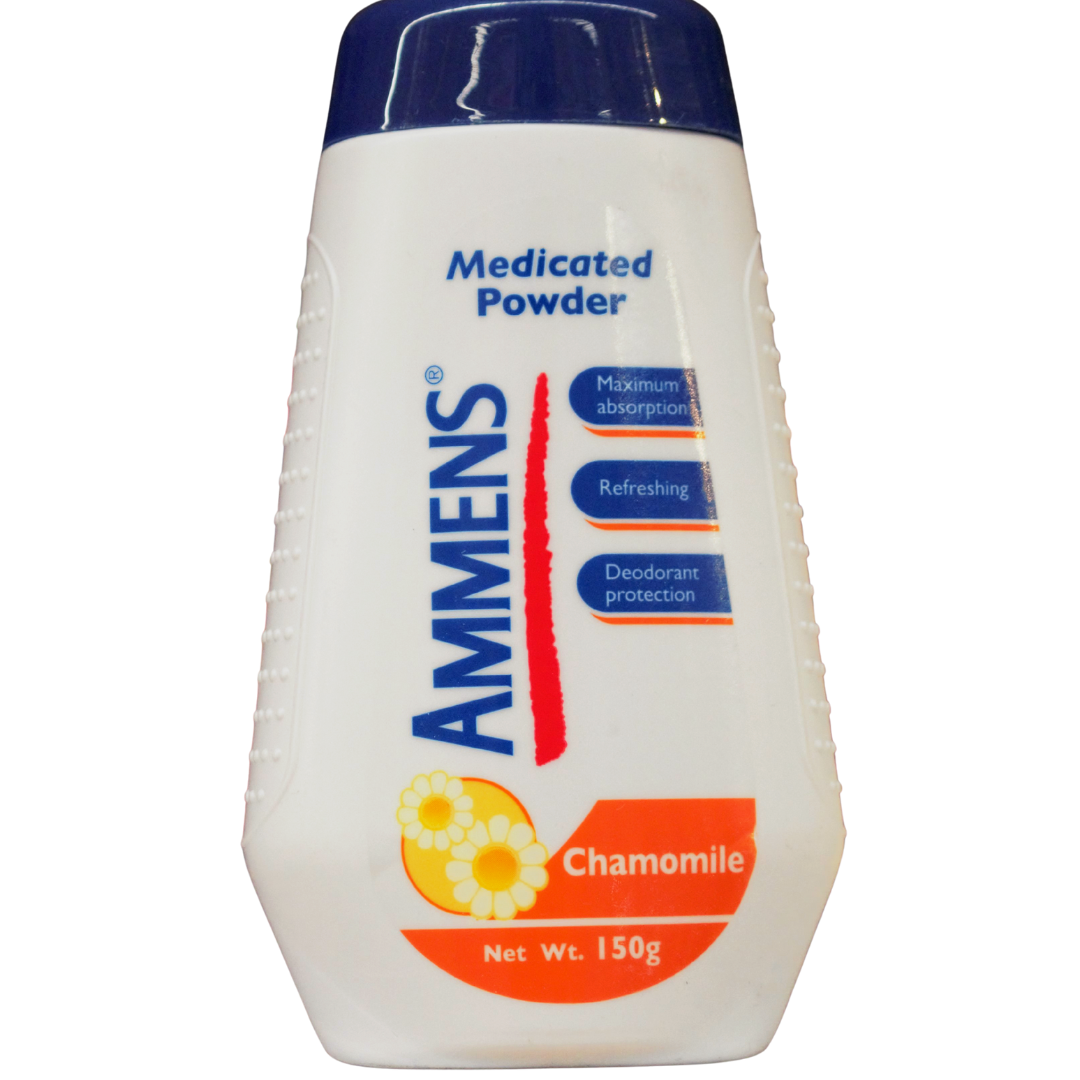 Ammens Medicated Powder, Chamomile, 150g