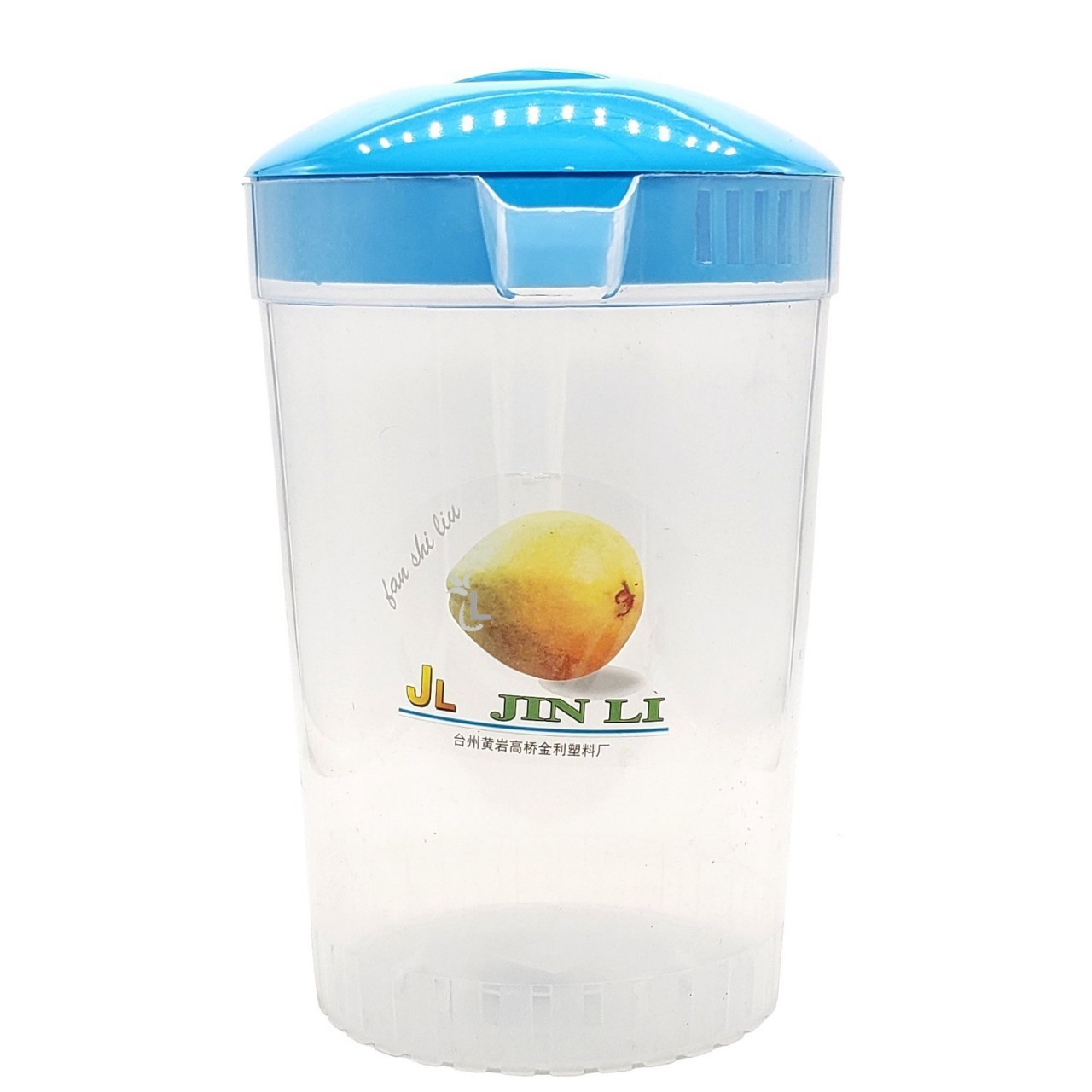 JIN LI PLASTIC WATER JUG WITH LID 1ct